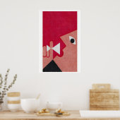 Impression d'art de boîte d'allumettes de visage a (Cuisine)