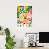 Impression d'art de Bouledogue Français dans la Ba (Bureau à domicile)