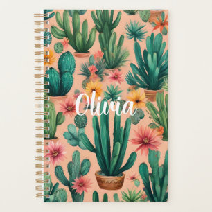 Impression d'art de cactus boho personnalisée