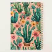 Impression d'art de cactus boho personnalisée (Dos)
