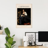 Impression d'art de Caravage - Sainte Catherine de (Bureau à domicile)