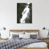 Impression d'art de cascade Chutes Shannon BC Toil (Insitu(Chambre))