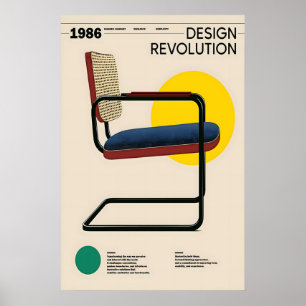 Impression d'art de chaise Cesca Bauhaus Meubles M