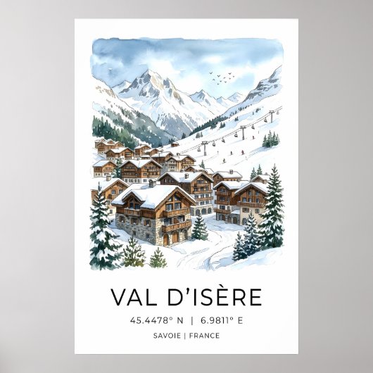 Impression d'art de chalet d'hiver Village alpin e (Devant)