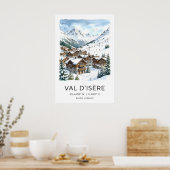 Impression d'art de chalet d'hiver Village alpin e (Cuisine)
