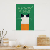 Impression d'art de chat irlandais drôle Meowself (Cuisine)