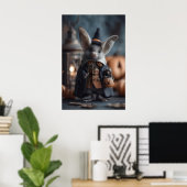 Impression d'art de chauve-souris Halloween fantai (Bureau à domicile)