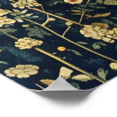 Impression d'art de cheval floral Illustration bot (Coin)