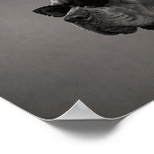 Impression d'art de chien de mode chic Cane Corso (Coin)