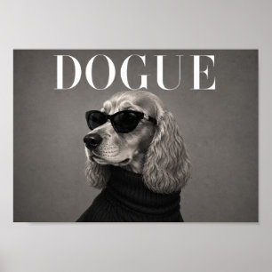 Impression d'art de chien de mode Cocker Spaniel C