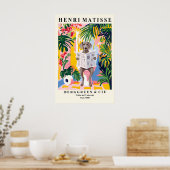 Impression d'art de chien Weimaraner sur des toile (Cuisine)