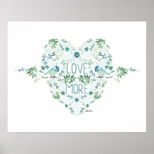 Impression d'art de citation d'oiseaux (Devant)