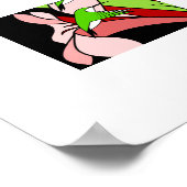 Impression d'art de colibri et de fleur (Coin)