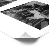 Impression d'art de collage photo personnalisé pou (Coin)