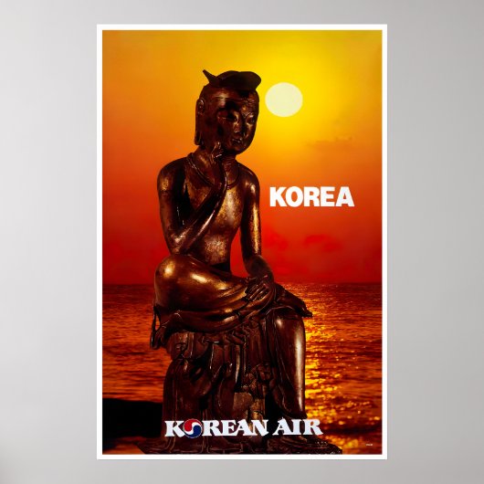 Impression d'art de Corée Affiche de voyage coréen (Devant)