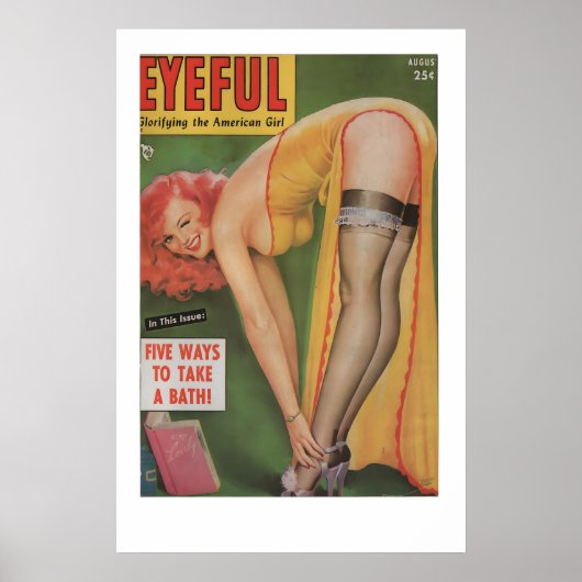 Impression d'art de couverture de magazine Vintage (Devant)