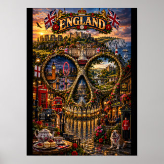 Impression d'art de crâne d'Angleterre | État d'es