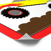 Impression d'art de crèche personnalisée de camion (Coin)