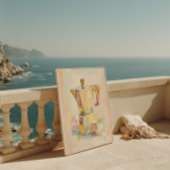 Impression d'art de cuisine d'espresso de café Mok