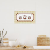 Impression d'art de Cupcakes (Cuisine)