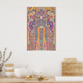 Impression d'art de déesse mystique Mandala psyché (Cuisine)