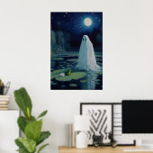 Impression d'art de fantôme et de grenouille Marai (Bureau à domicile)