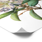 Impression d'art de fleurs de rhododendron rose (Coin)