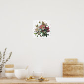 Impression d'art de fleurs de rhododendron rose (Cuisine)