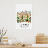 Impression d'art de Florence Italie Terrasse tosca (Cuisine)