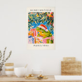 Impression d'art de grenouille au chapeau de Père  (Cuisine)