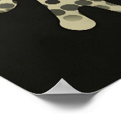 Impression d'art de grenouille moderne Graphique P (Coin)
