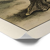 Impression d'art de grenouille vintage, grenouille (Coin)