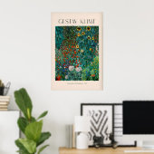 Impression d'art de Gustav Klimt - Jardin de ferme (Bureau à domicile)