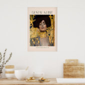 Impression d'art de Gustav Klimt - Judith et Holop (Cuisine)