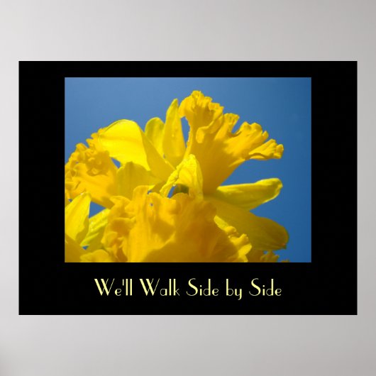 Impression d'art de jonquilles de printemps Nous m (Devant)