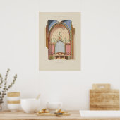 Impression d'art de la Chapelle Gothique de Desain (Cuisine)