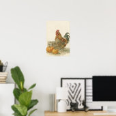 Impression d'art de la faune fantaisiste de la fer (Bureau à domicile)