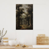 Impression d'art de la forêt ancienne éthérée, Boi (Cuisine)