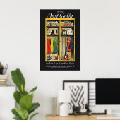 Impression d'art de la garde-robe du théâtre vinta (Bureau à domicile)
