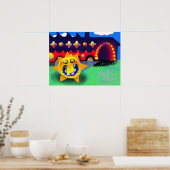 Impression d'art de la maison du Soleil (Cuisine)