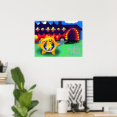 Impression d'art de la maison du Soleil (Bureau à domicile)
