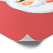 Impression d'art de la musique Père Noël vintage (Coin)