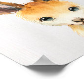 Impression d'art de la nurserie kangourou (Coin)