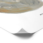 Impression d'art de la planète Mercure peinte (Coin)