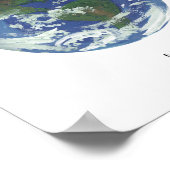 Impression d'art de la planète Terre peinte (Coin)