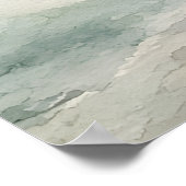 Impression d'art de la rive de la marée pâle (Coin)