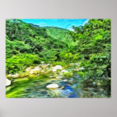 Impression d'art de la rivière Vallarta Sud 0366 (Devant)