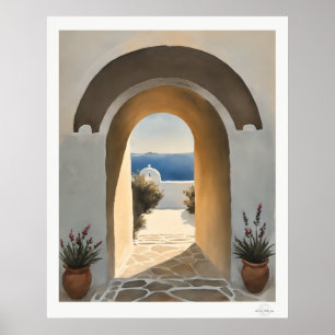 Impression d'art de l'allée de l'arche côtière ver