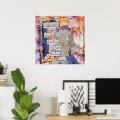 Impression d'art de l'amitié en média mixtes (Bureau à domicile)