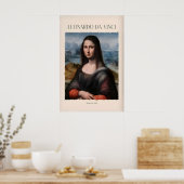 Impression d'art de Léonard de Vinci - Mona Lisa50 (Cuisine)